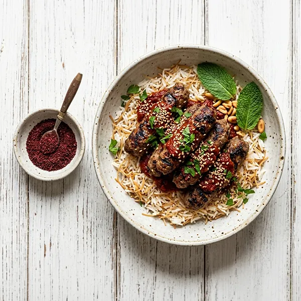 Kofta Khashkhash With Vermicelli Rice